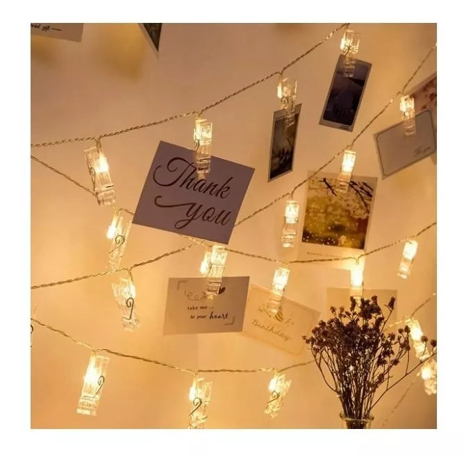 📸  LumiFotos LED con Clip para fotos 📷