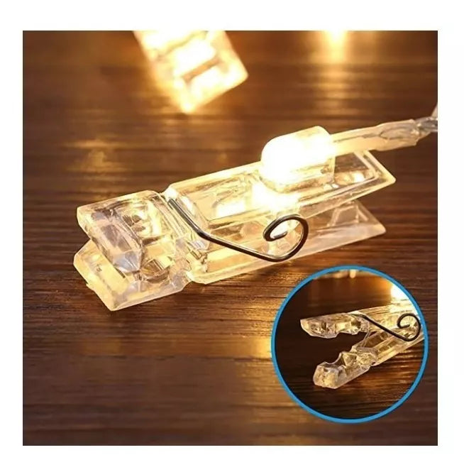 📸  LumiFotos LED con Clip para fotos 📷