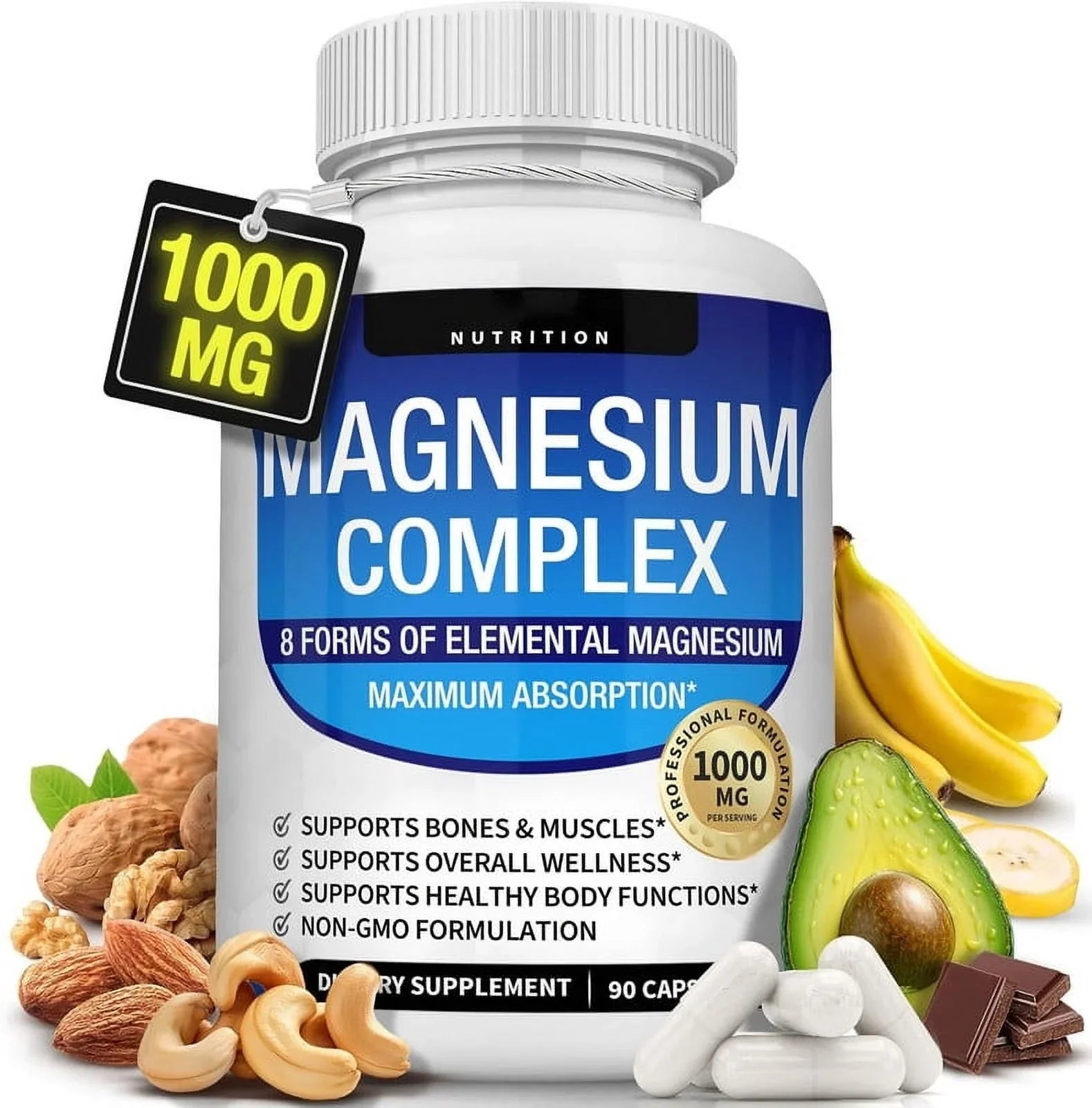 Magnesium Ultra 8X– 8 Formas Activas