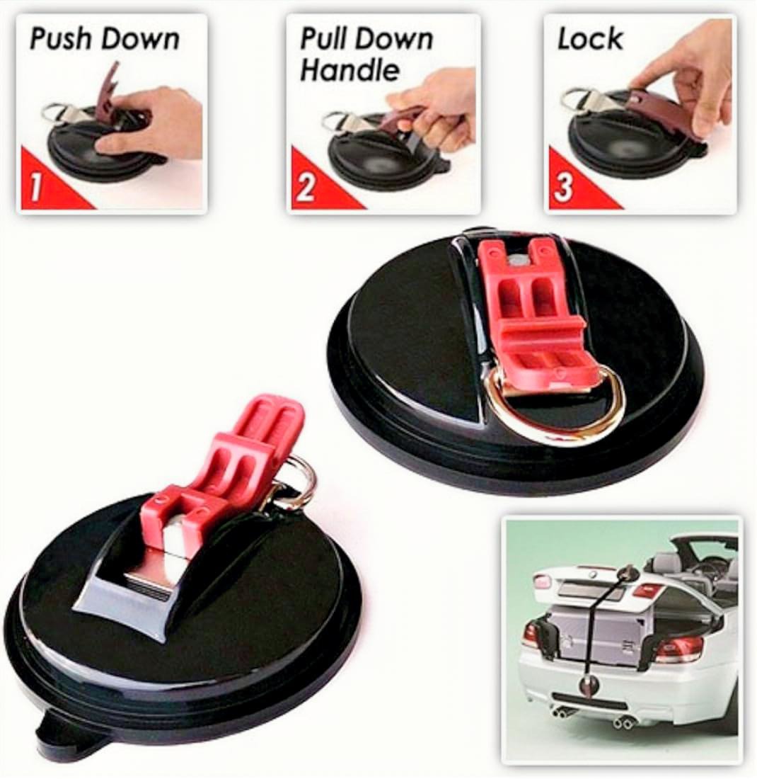 🔒 Gancho de ventosa de Alta Resistencia